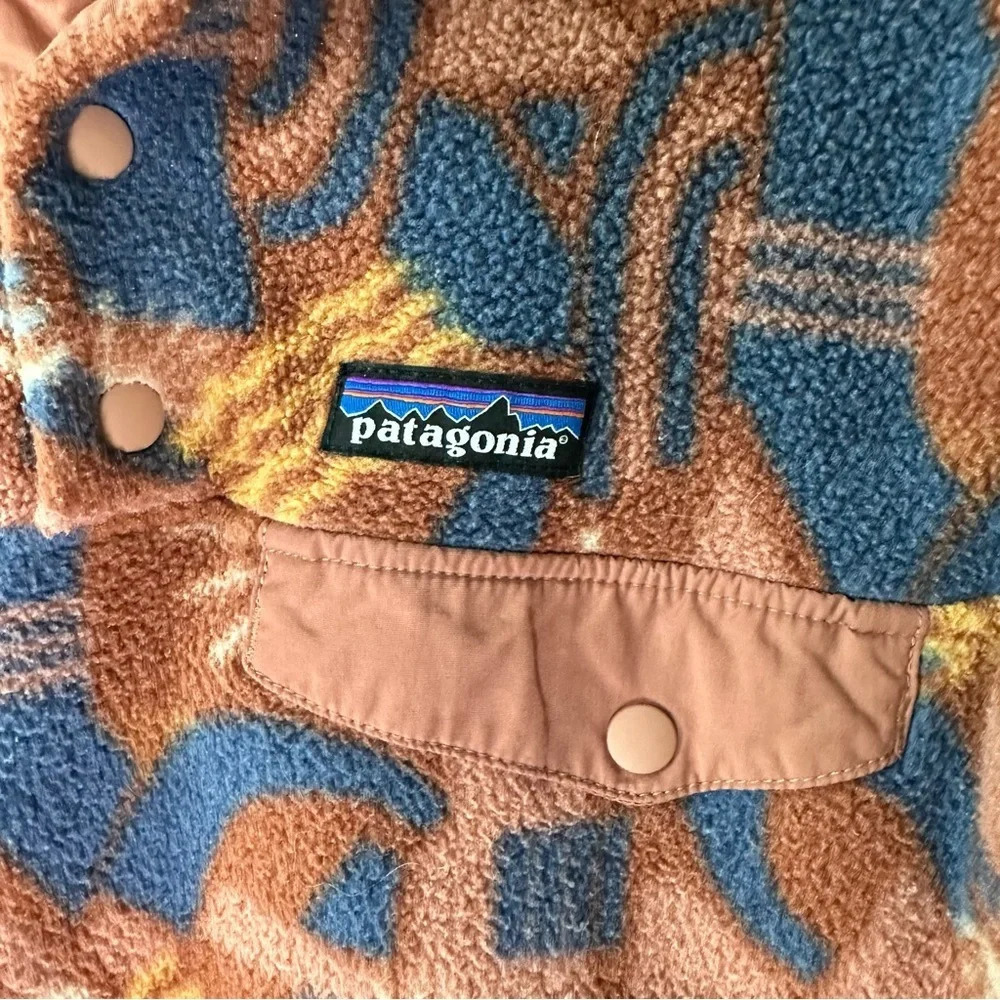PATAGONIA Synchilla Canyon Pink Fleece SZ XS - Picture 4 of 11
